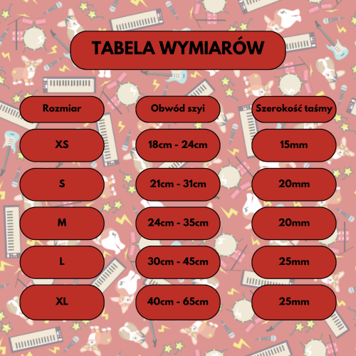 Obroża z klamrą - Disco Pieski.png