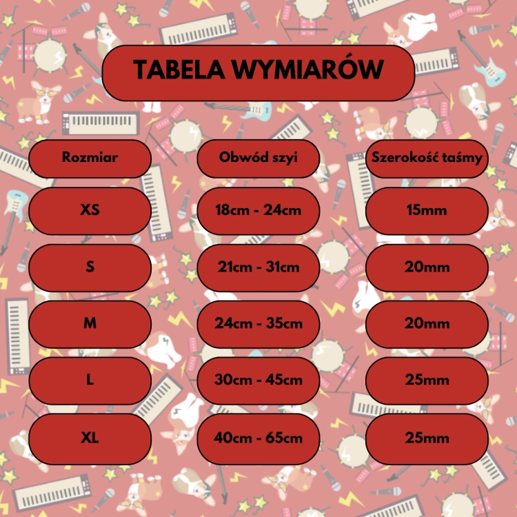 Obroża z klamrą - Disco Pieski.png
